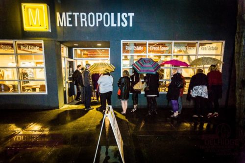 line of people outside of Metropolist